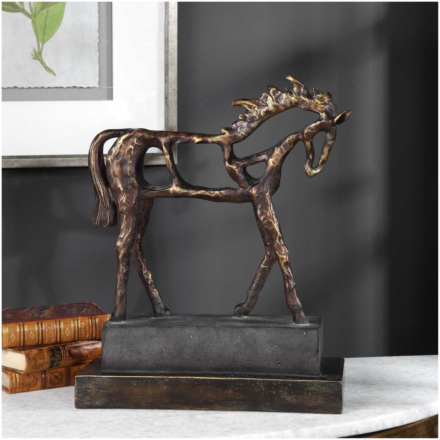 Titan Horse Sculpture.