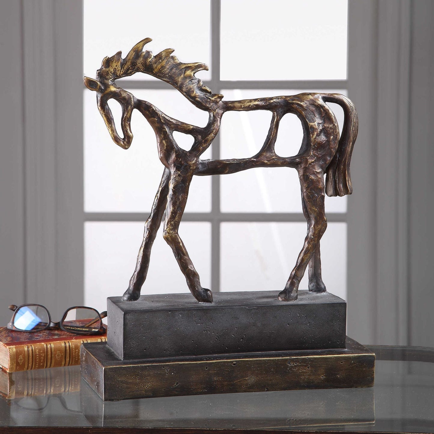 Titan Horse Sculpture.