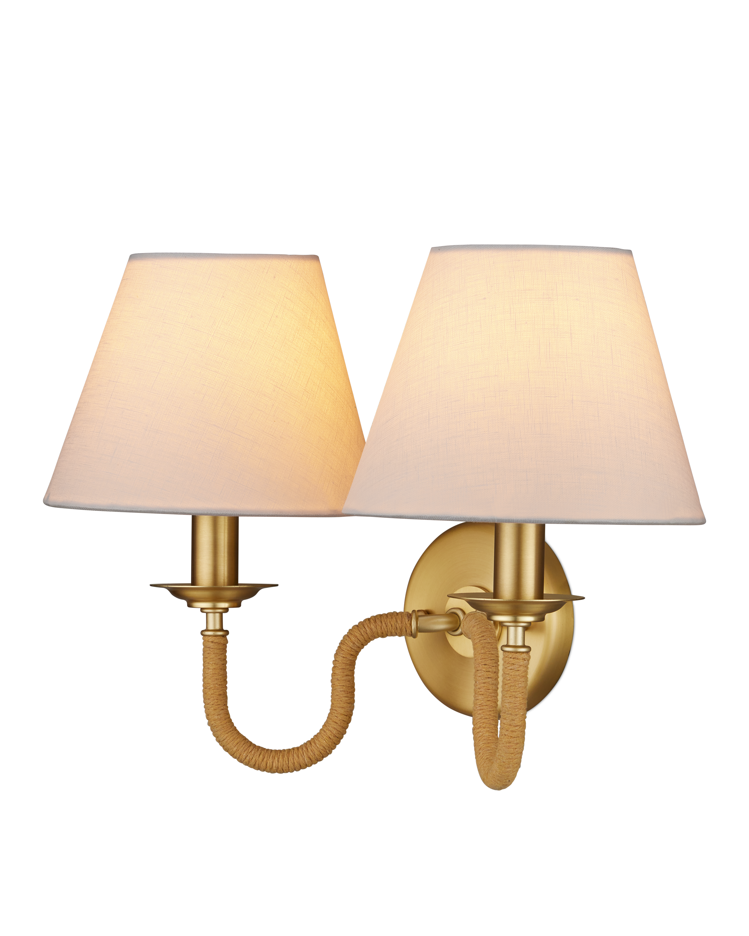 Adala Brass Wall Sconce - Thumbnail 3