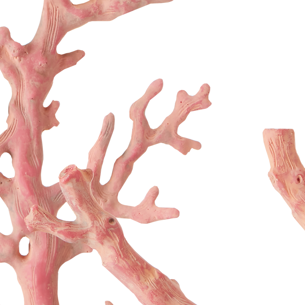 Large Red Coral Branches Set of 3.