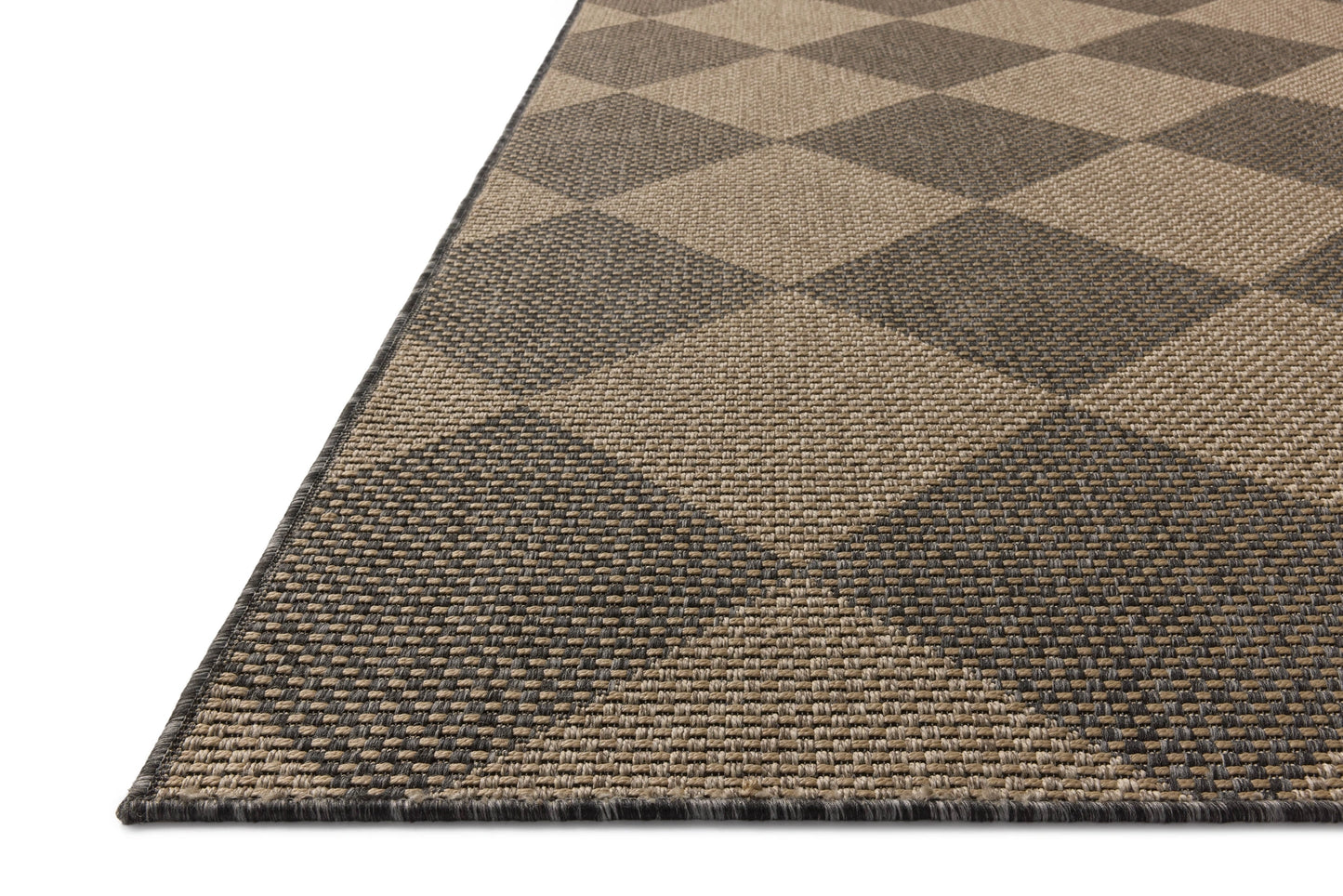 Chris Loves Julia x Loloi Providence Graphite / Sand 2'-3" x 3'-9" Runner Rug
