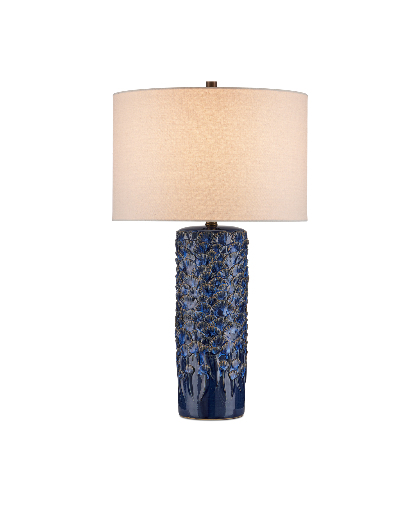 Fairmont Dark Blue Table Lamp.