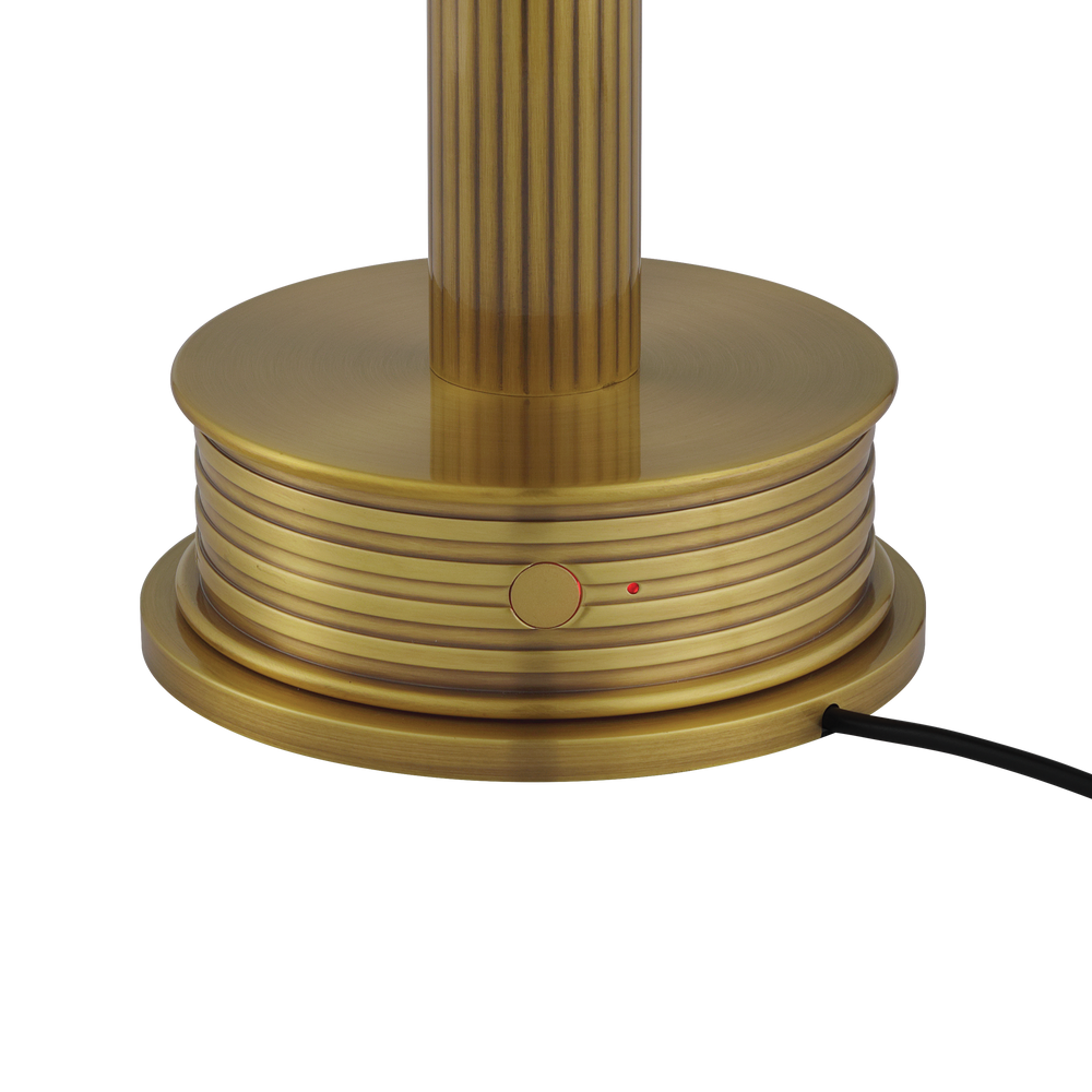 
                      
                        Promenade Brass Cordless Table Lamp.
                      
                    