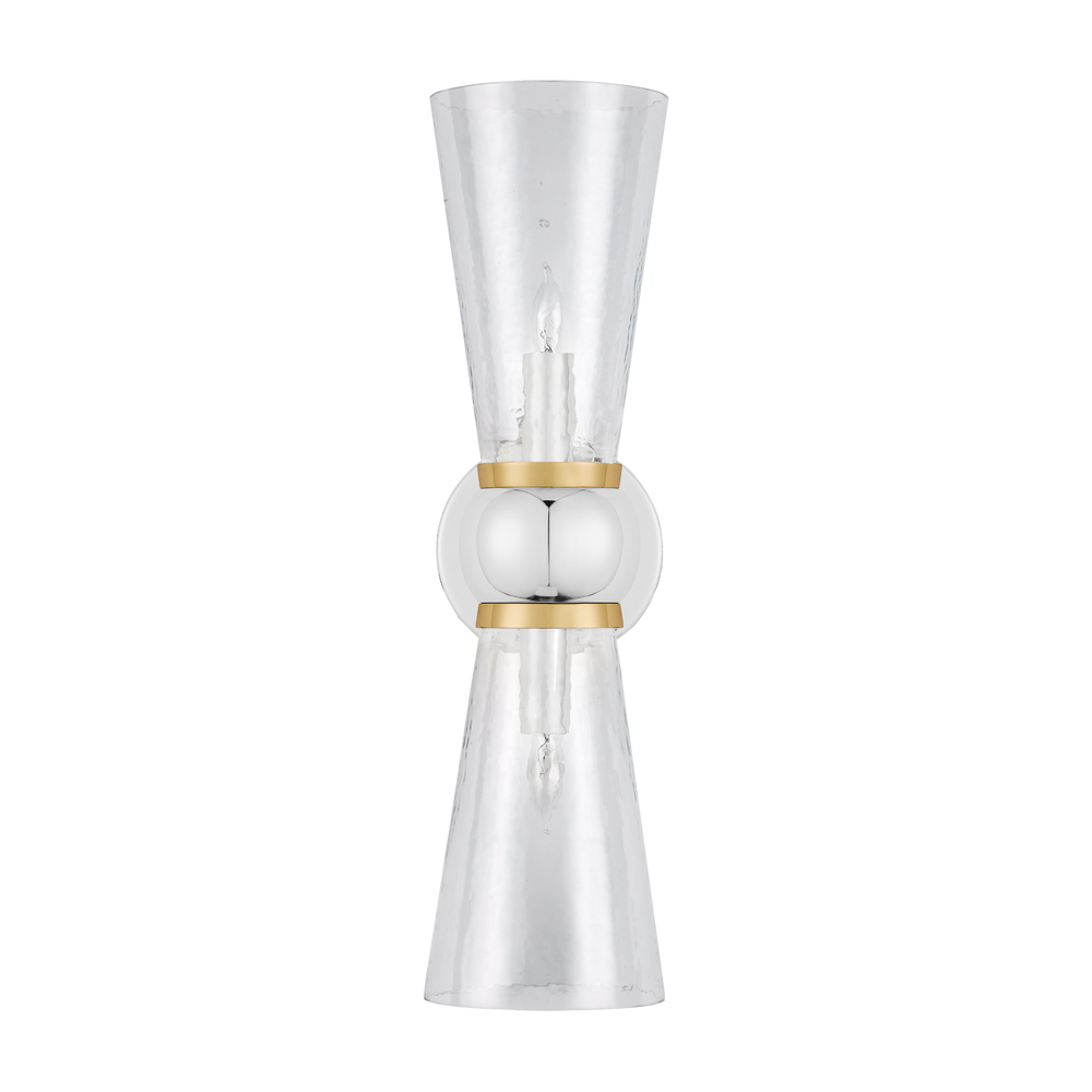 
                      
                        Byford Nickel Bath Wall Sconce
                      
                    