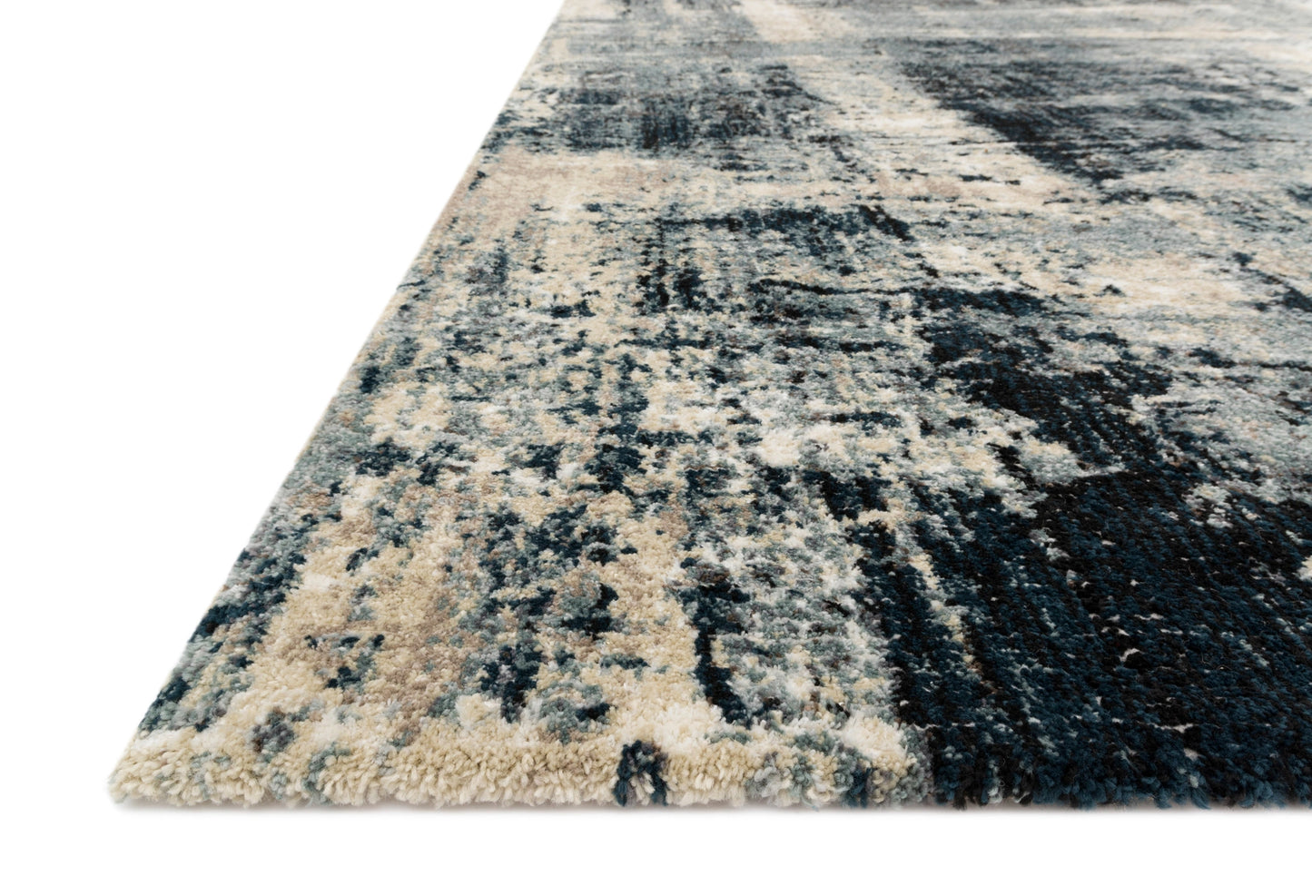 Loloi Augustus Navy / Dove 5'-3" x 7'-8" Area Rug