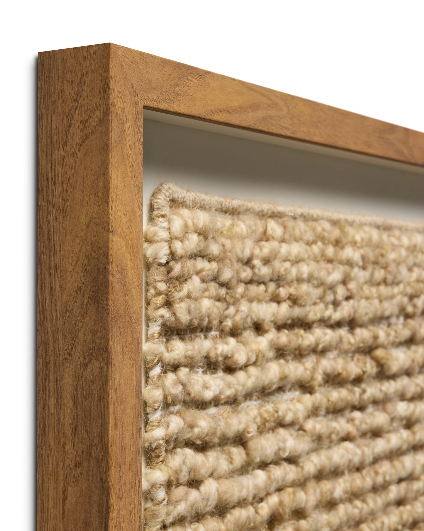 Loloi Haystack Beige / Beige 2'-10" x 2'-10" Wall Art