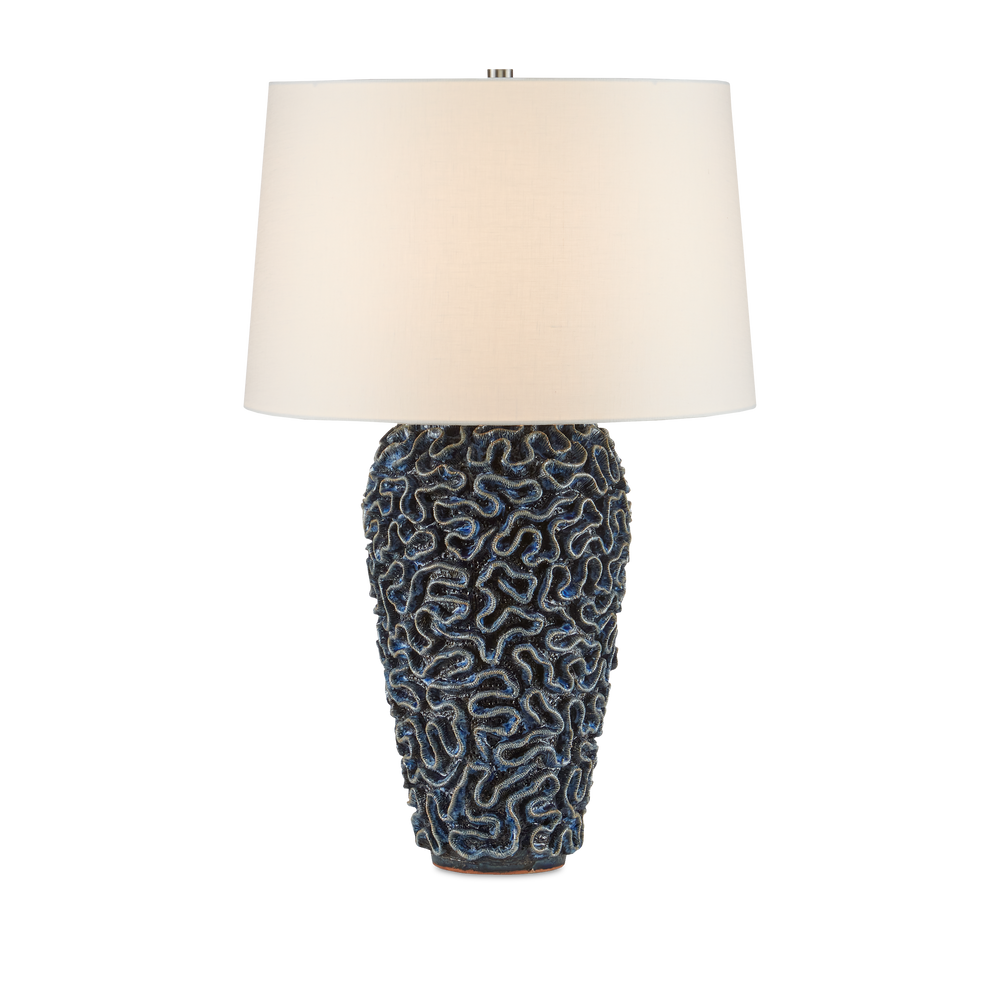 Milos Blue Table Lamp.