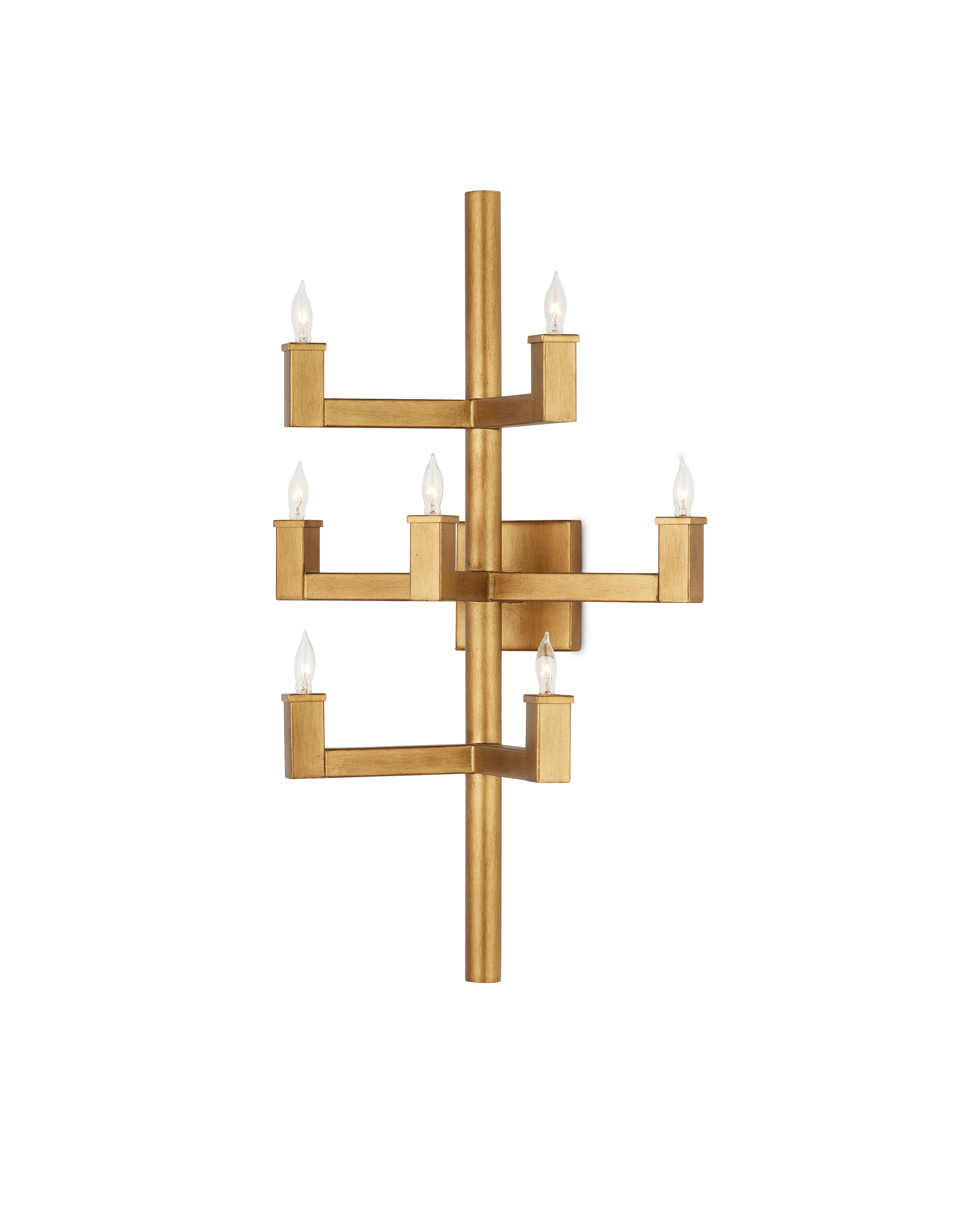 Andre Brass Wall Sconce - Thumbnail 3