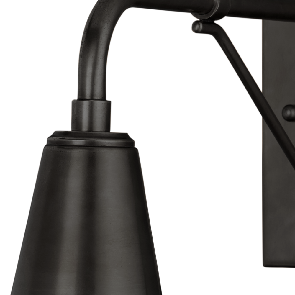 Mariner Black Outdoor Wall Sconce.