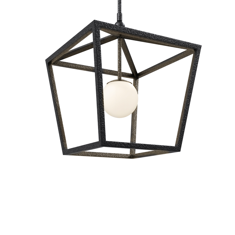 
                      
                        Denison Medium Black Outdoor Lantern.
                      
                    
