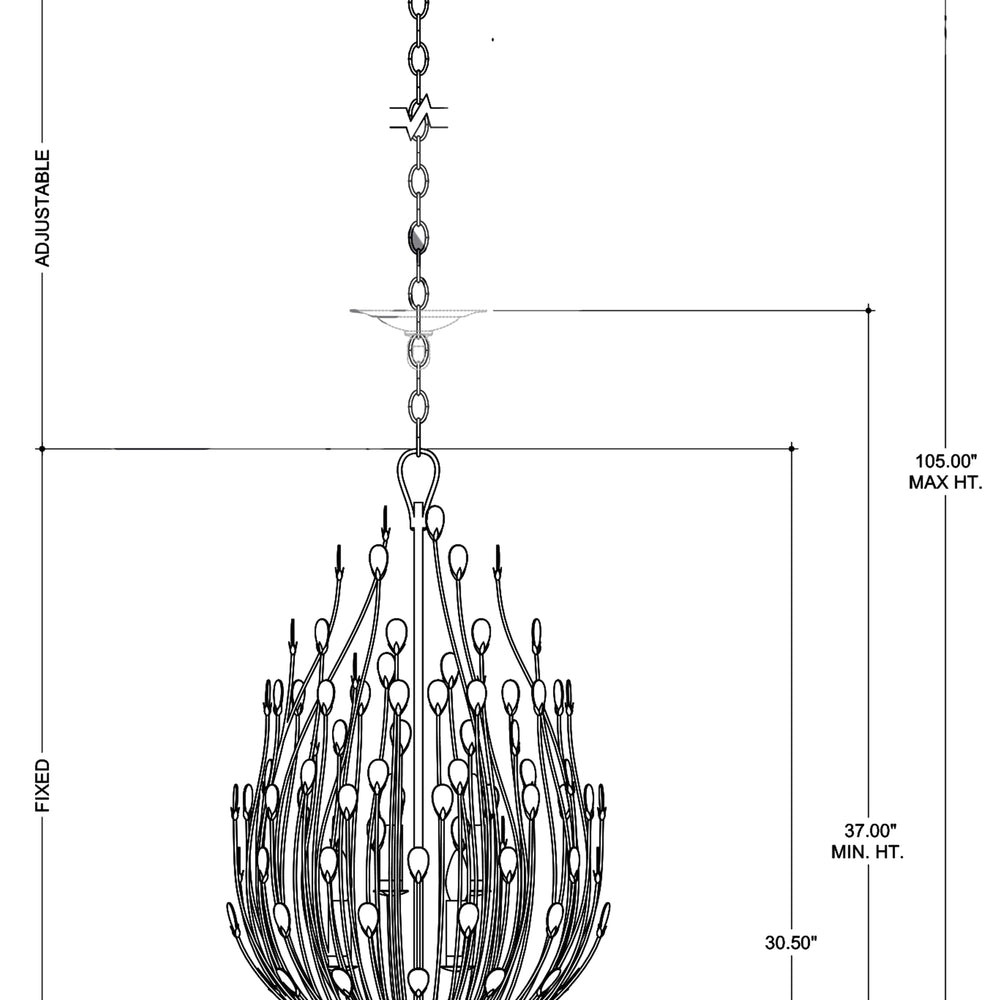 
                      
                        Delphos Chandelier
                      
                    
