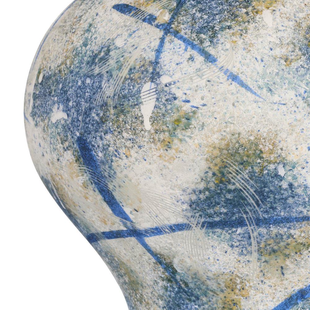 
                      
                        Jackson Blue & White Vase
                      
                    