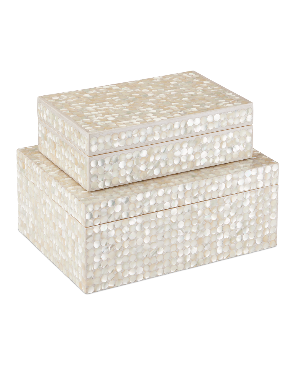 Gerri Dot Mother of Pearl Box Set of 2.