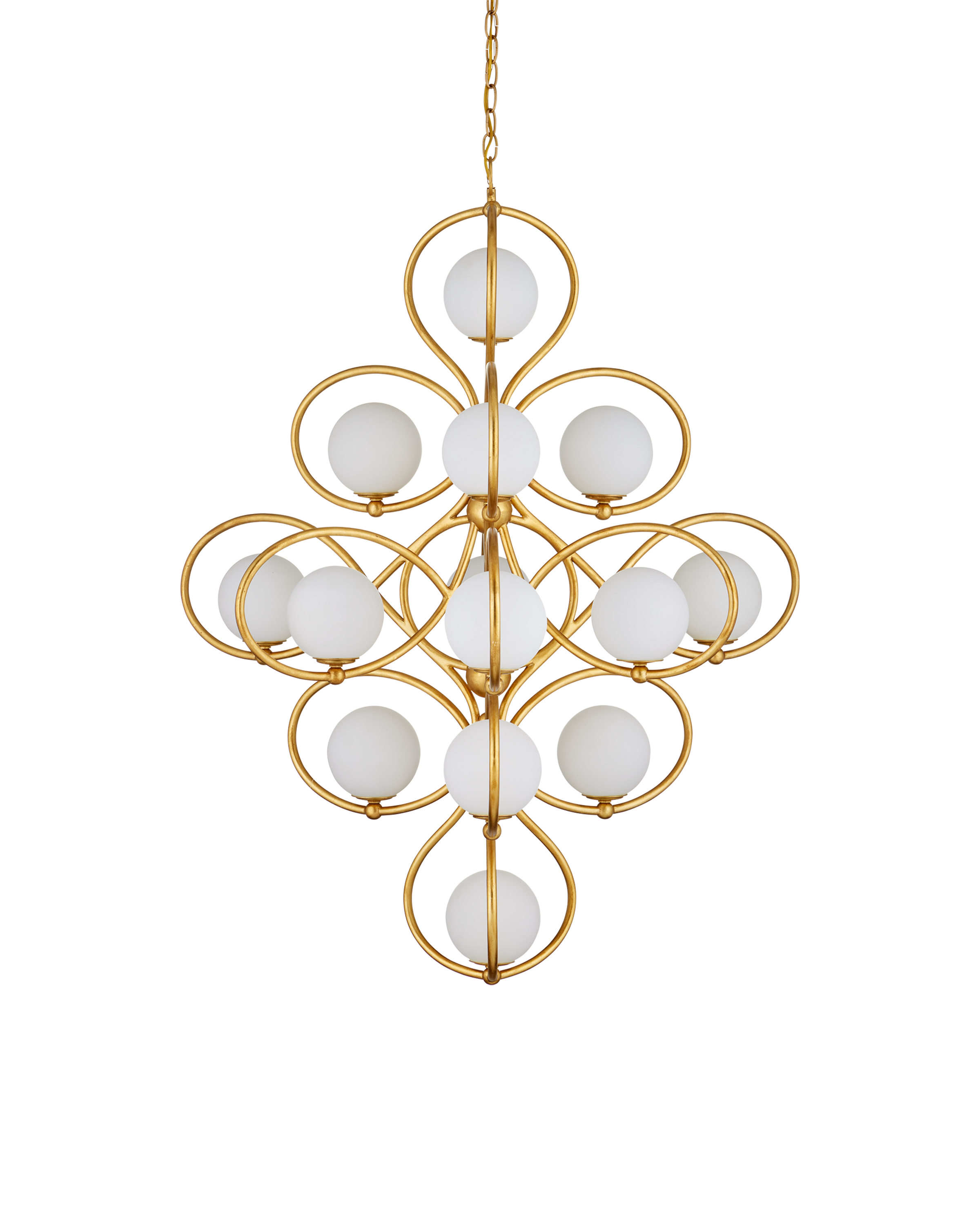 Currey & Company Storrs Chandelier - Thumbnail 3
