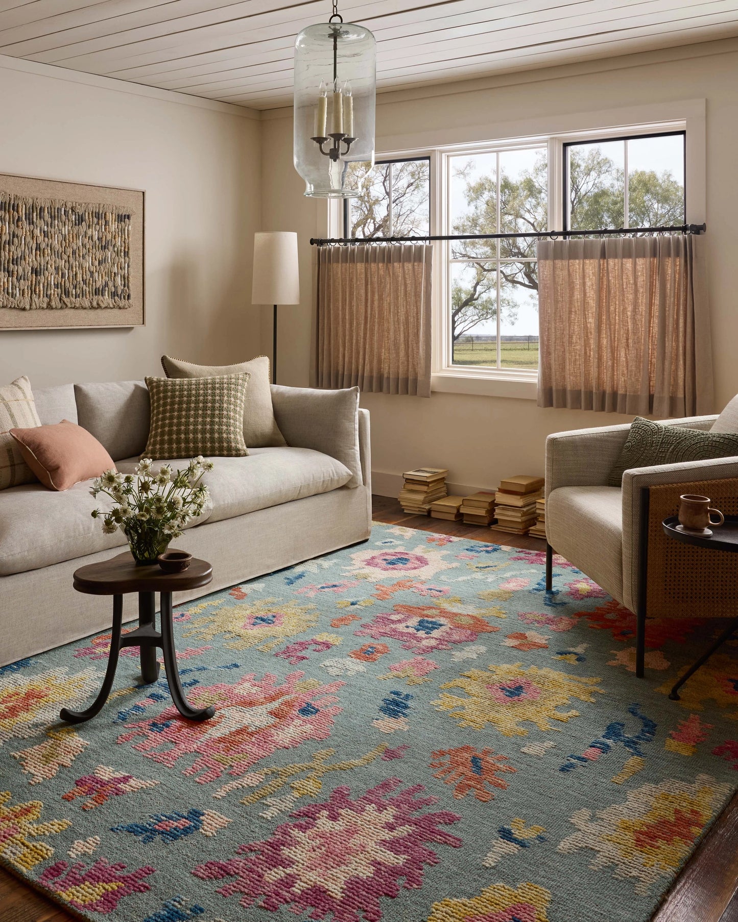 Loloi Tilly Spa / Multi 2'-0" x 5'-0" Accent Rug