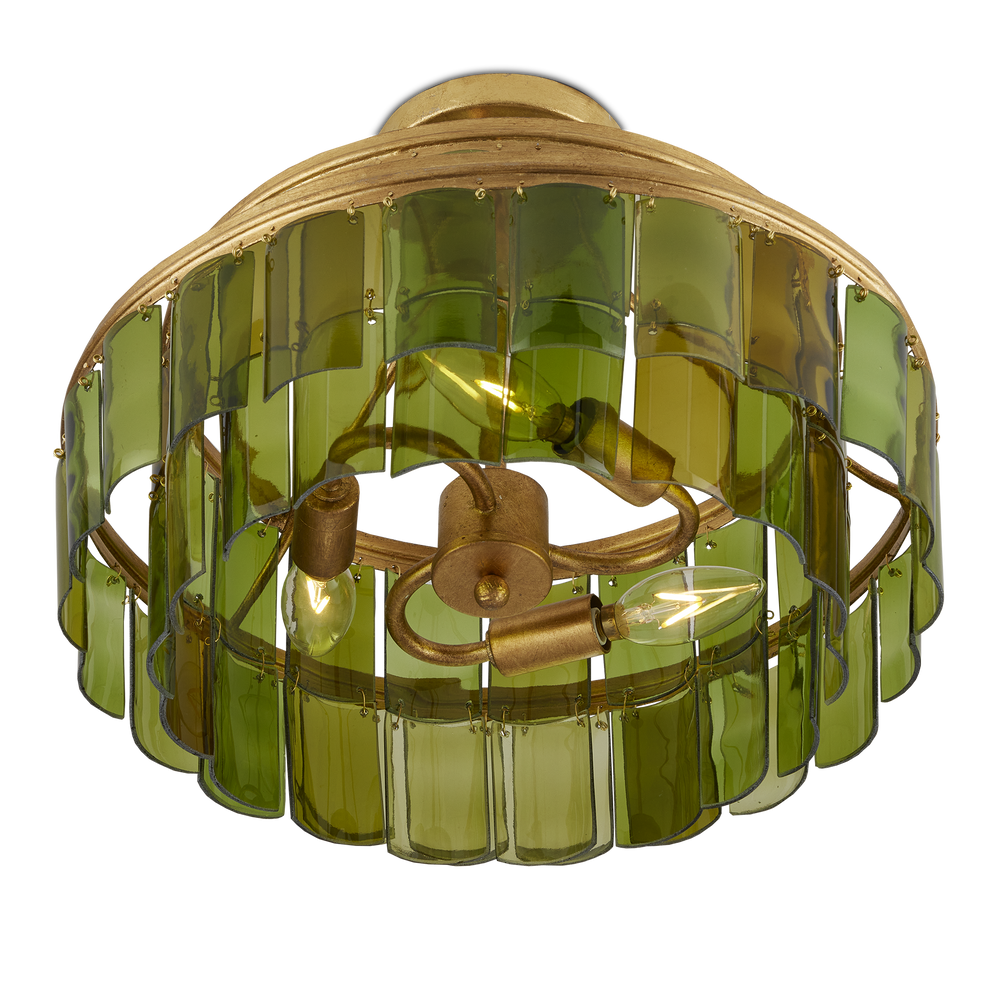 
                      
                        Vintner Green Semi-Flush Mount
                      
                    