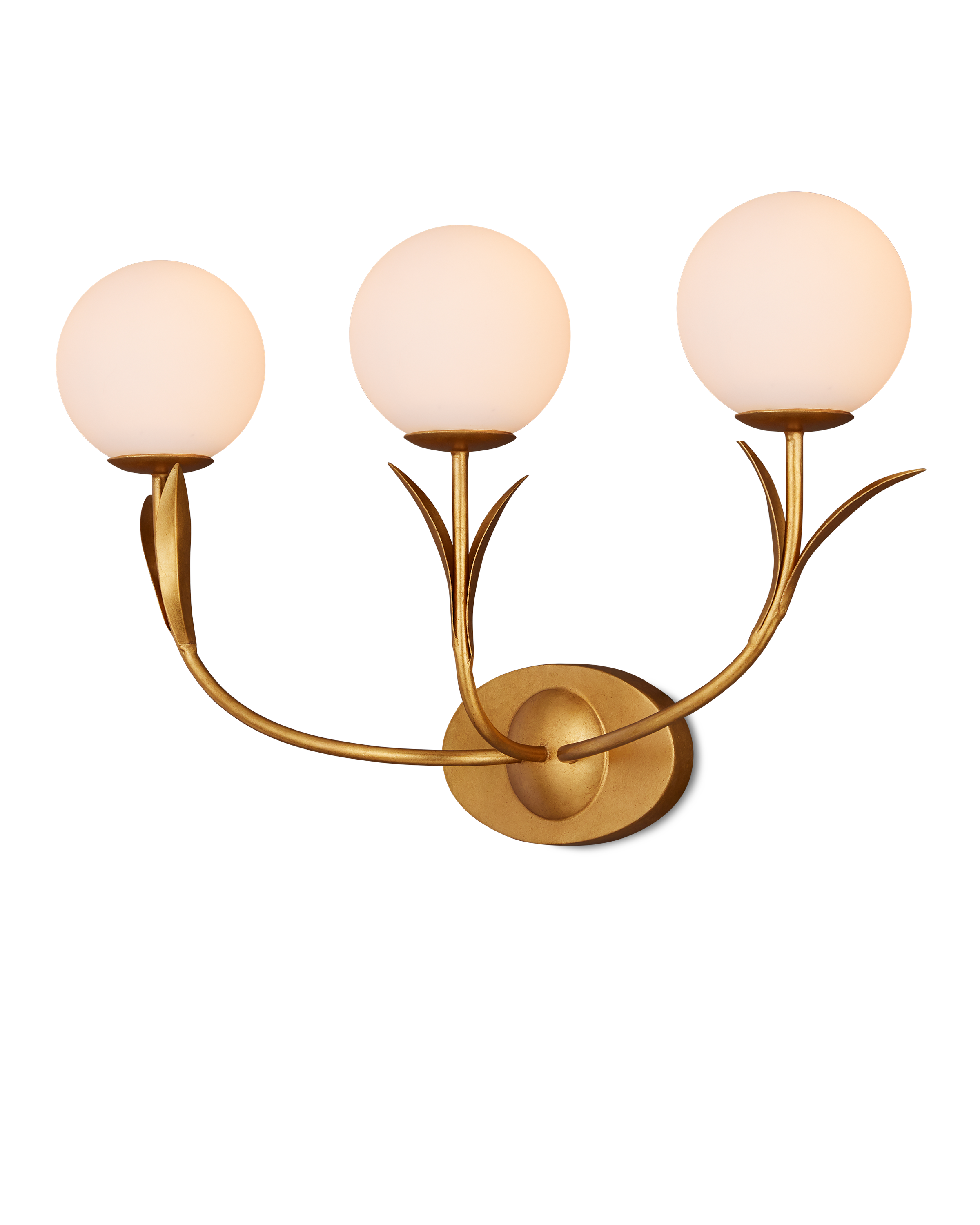 Rossville Triple-Light Wall Sconce - Thumbnail 4