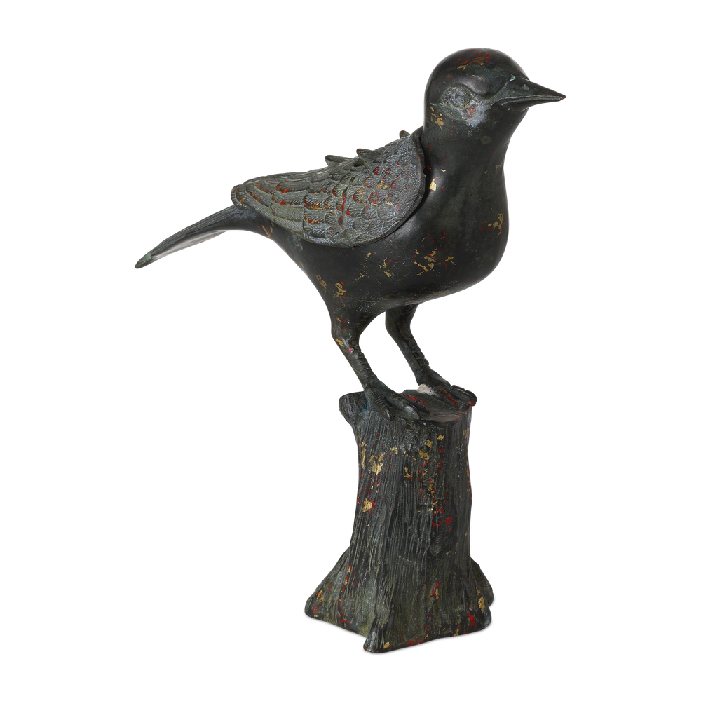 
                      
                        Han Dynasty Bird Bronze.
                      
                    