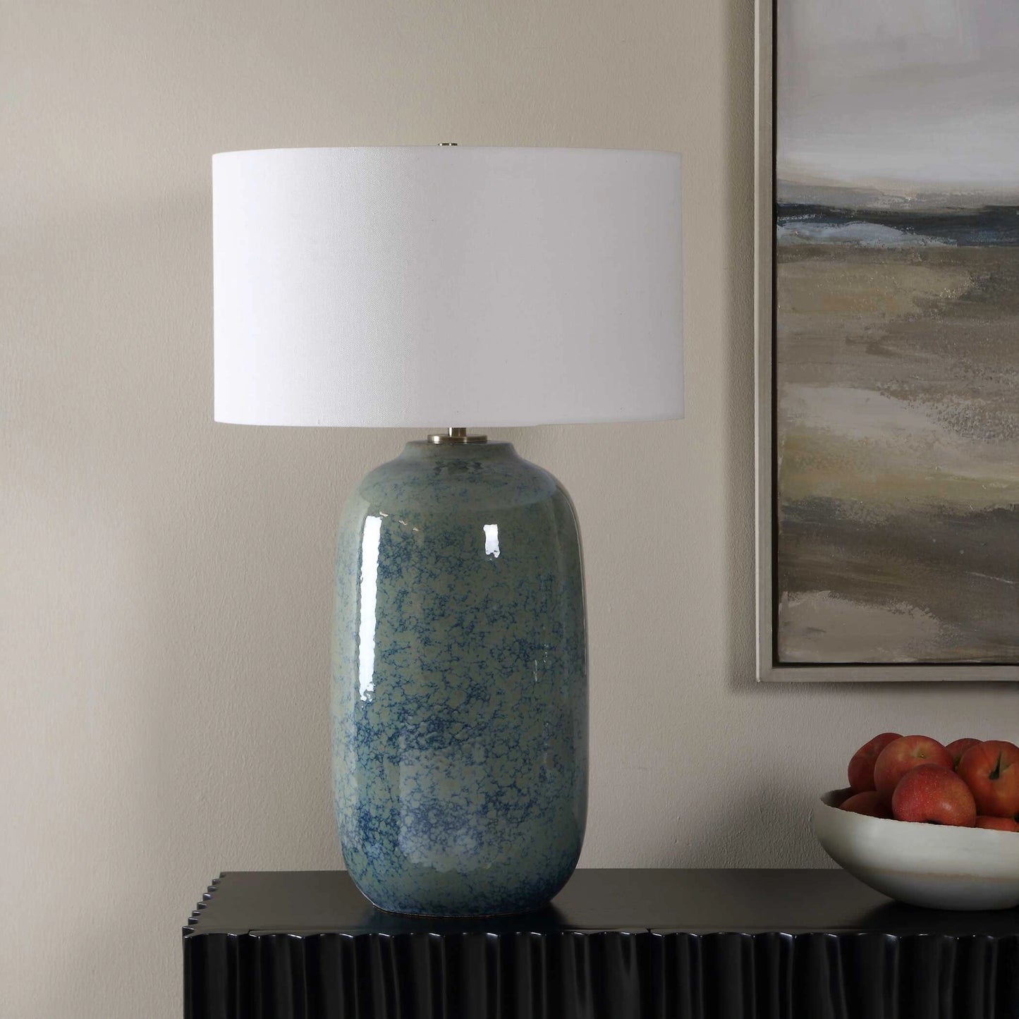 Uttermost Caliendo Blue & Sage Table Lamp