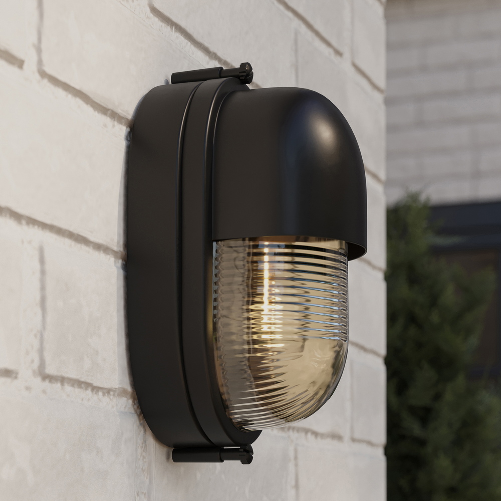 
                      
                        Maritime Black Outdoor Wall Sconce
                      
                    