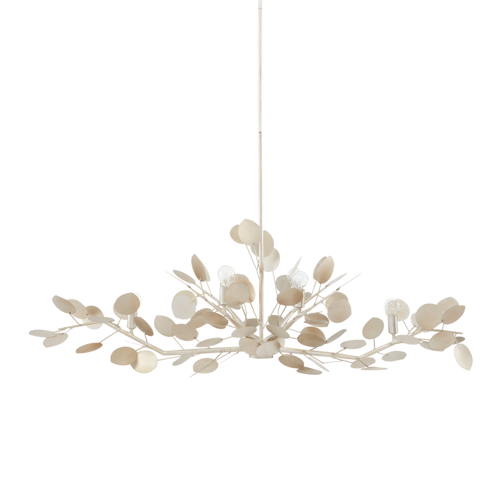 
                      
                        Lunaria Silver Oval Chandelier
                      
                    