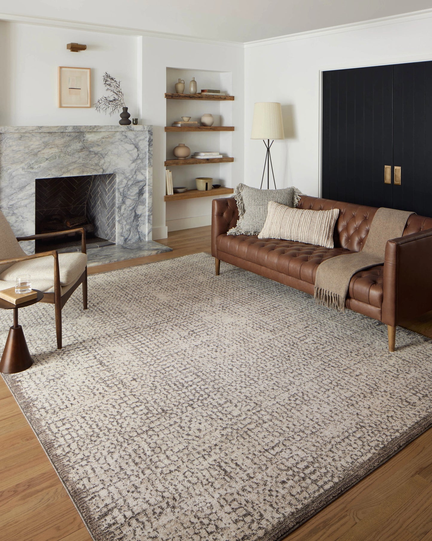 Loloi Darby Ivory / Stone 11'-6" x 15' Area Rug