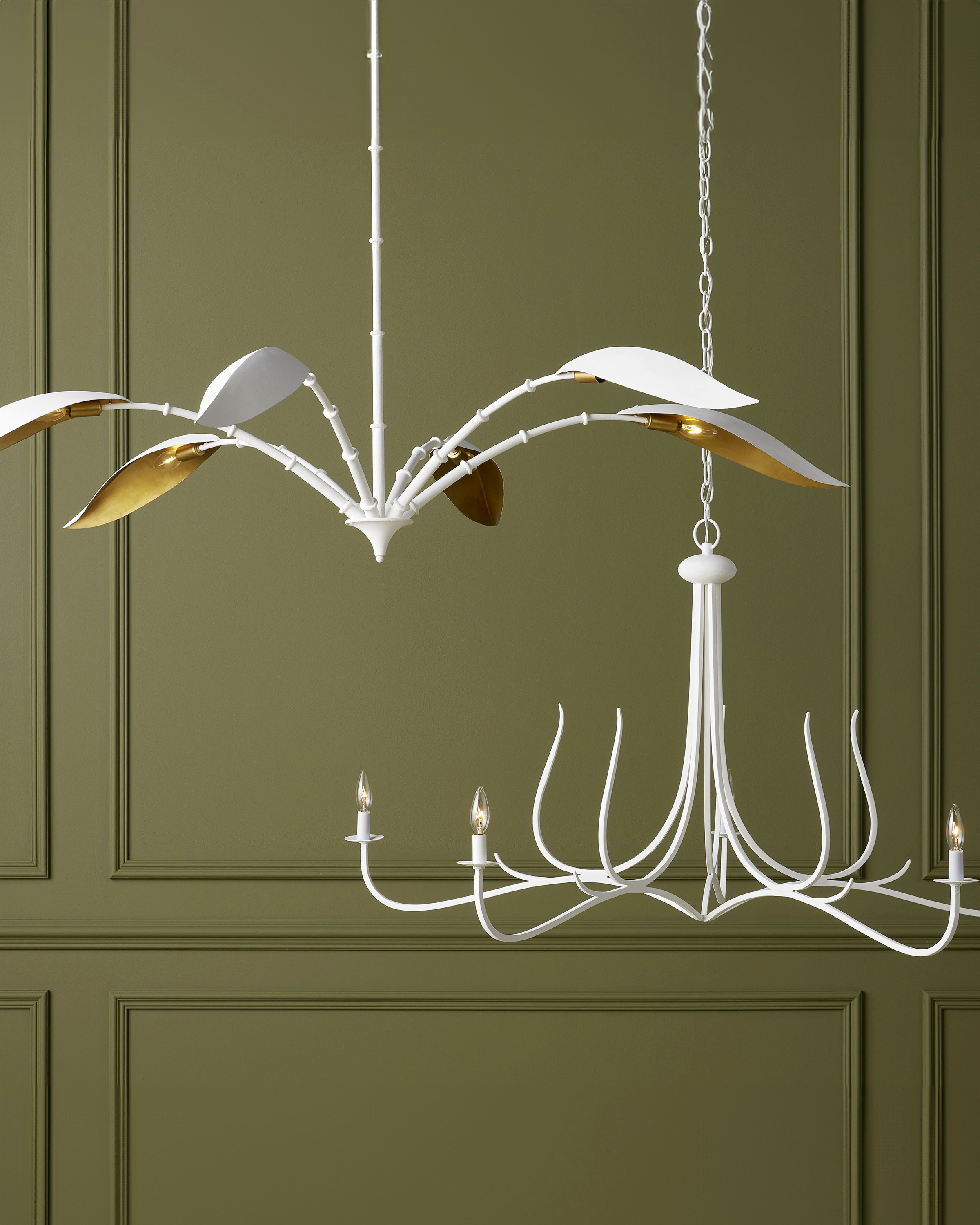 Currey & Company Yuriko Chandelier - Thumbnail 4