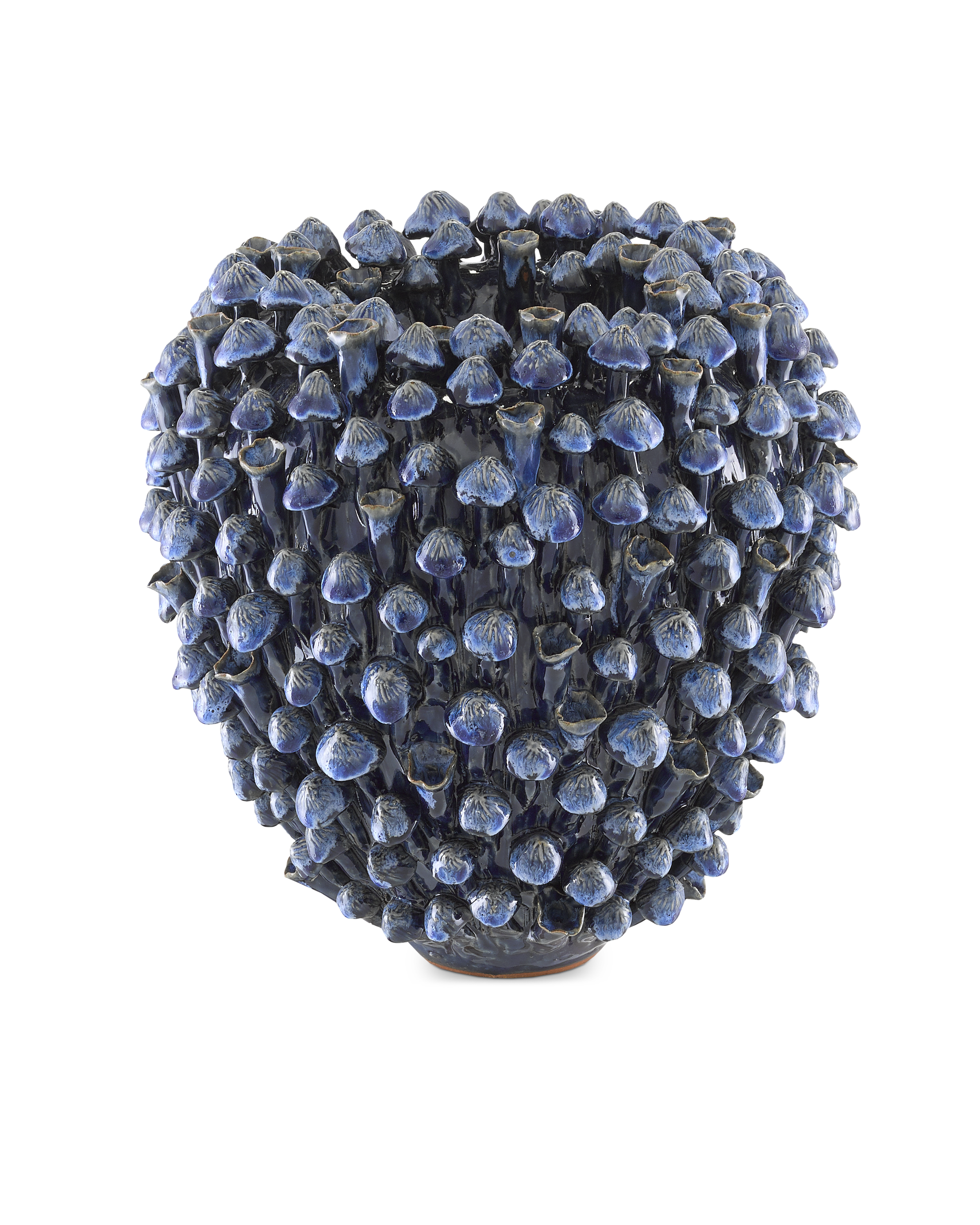 Manitapi Medium Blue Vase - Thumbnail 2