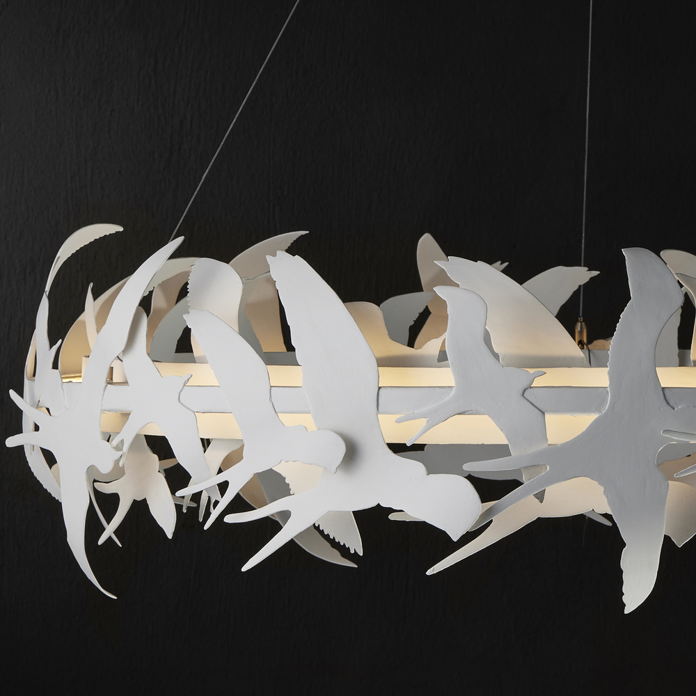 
                      
                        Tijereta White Chandelier
                      
                    