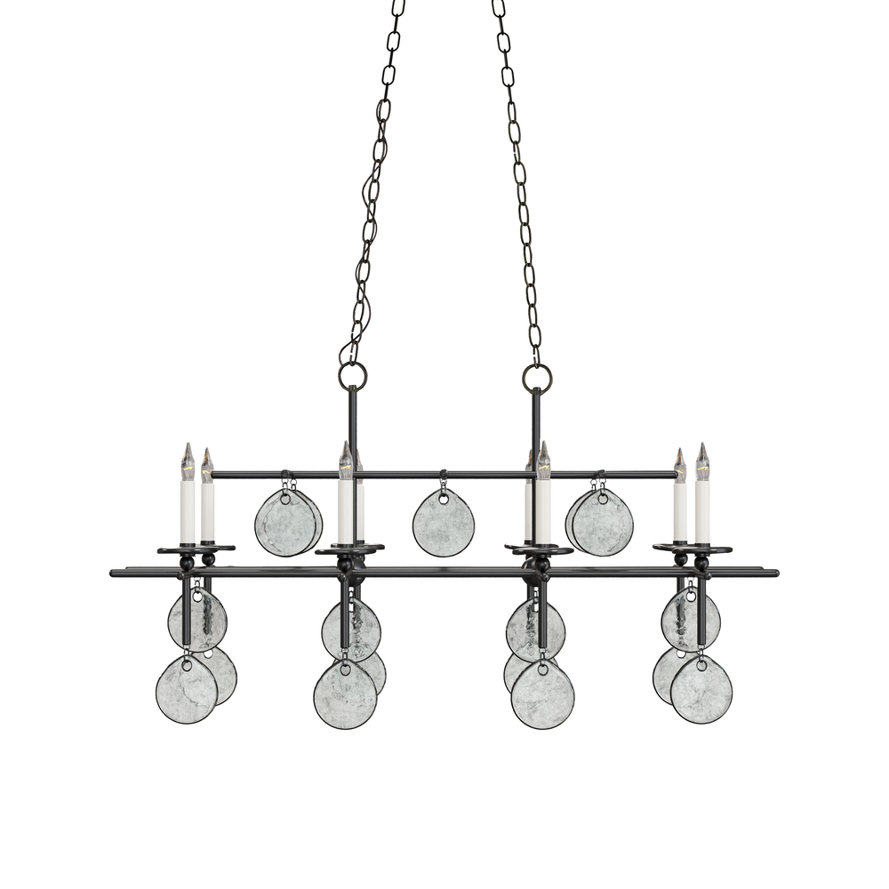 
                      
                        Sethos Black Rectangular Chandelier
                      
                    