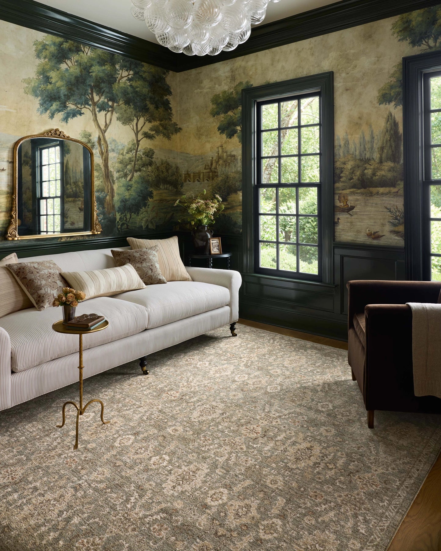 Chris Loves Julia x Loloi Palma Lagoon / Natural 9'-6" x 13'-1" Area Rug