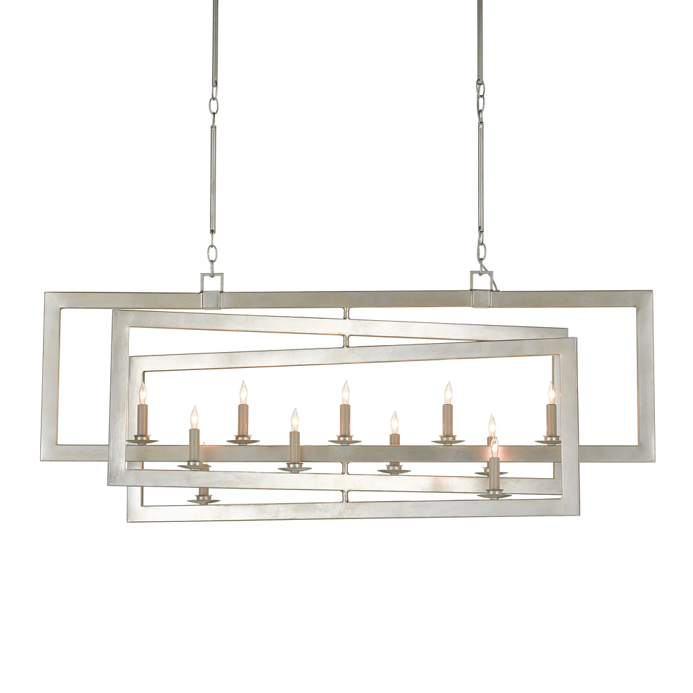 
                      
                        Middleton Rectangular Silver Chandelier
                      
                    