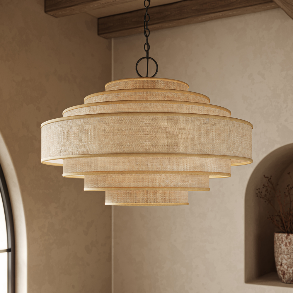 
                      
                        Maura Natural Chandelier
                      
                    