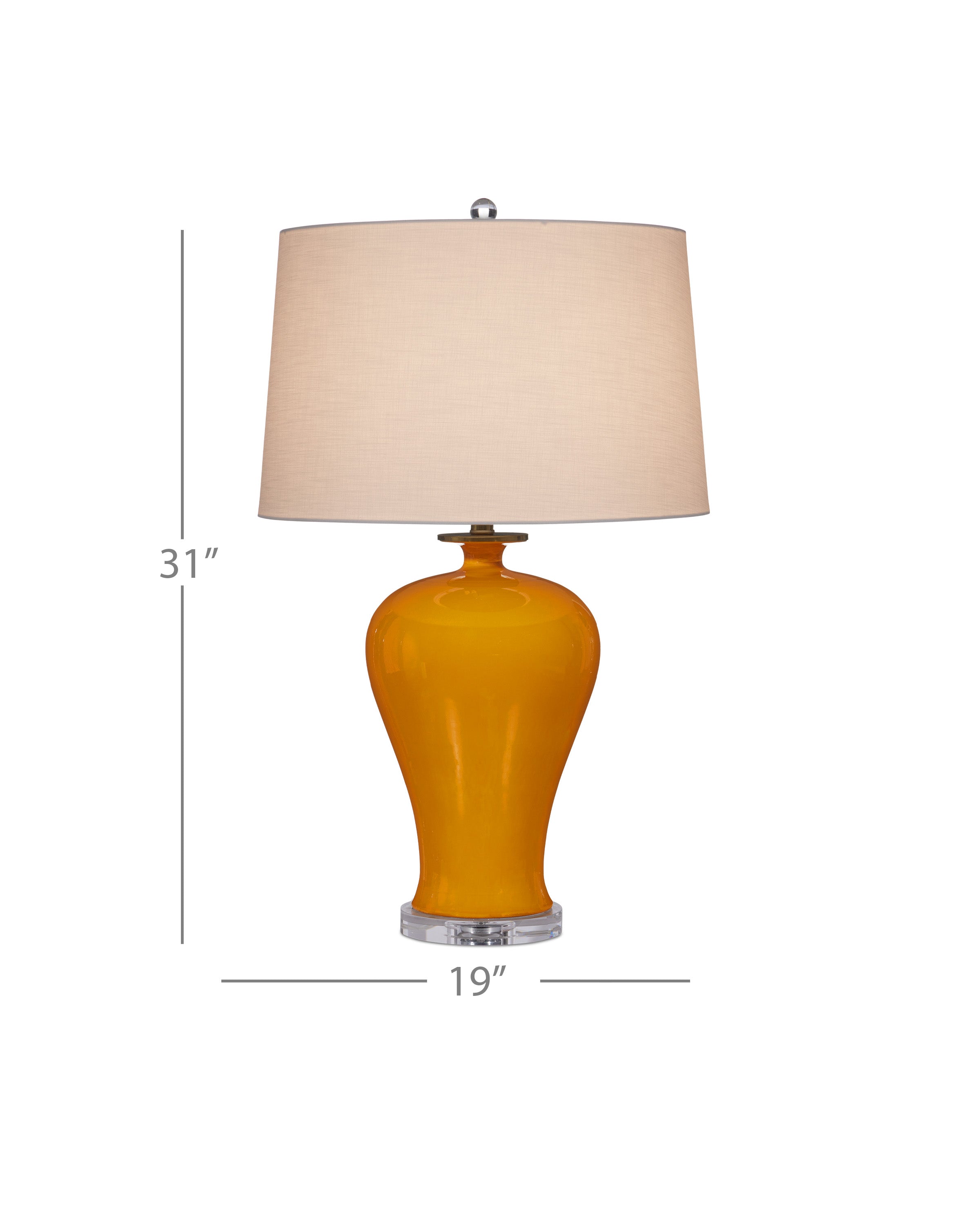 Imperial Yellow Table Lamp - Thumbnail 3