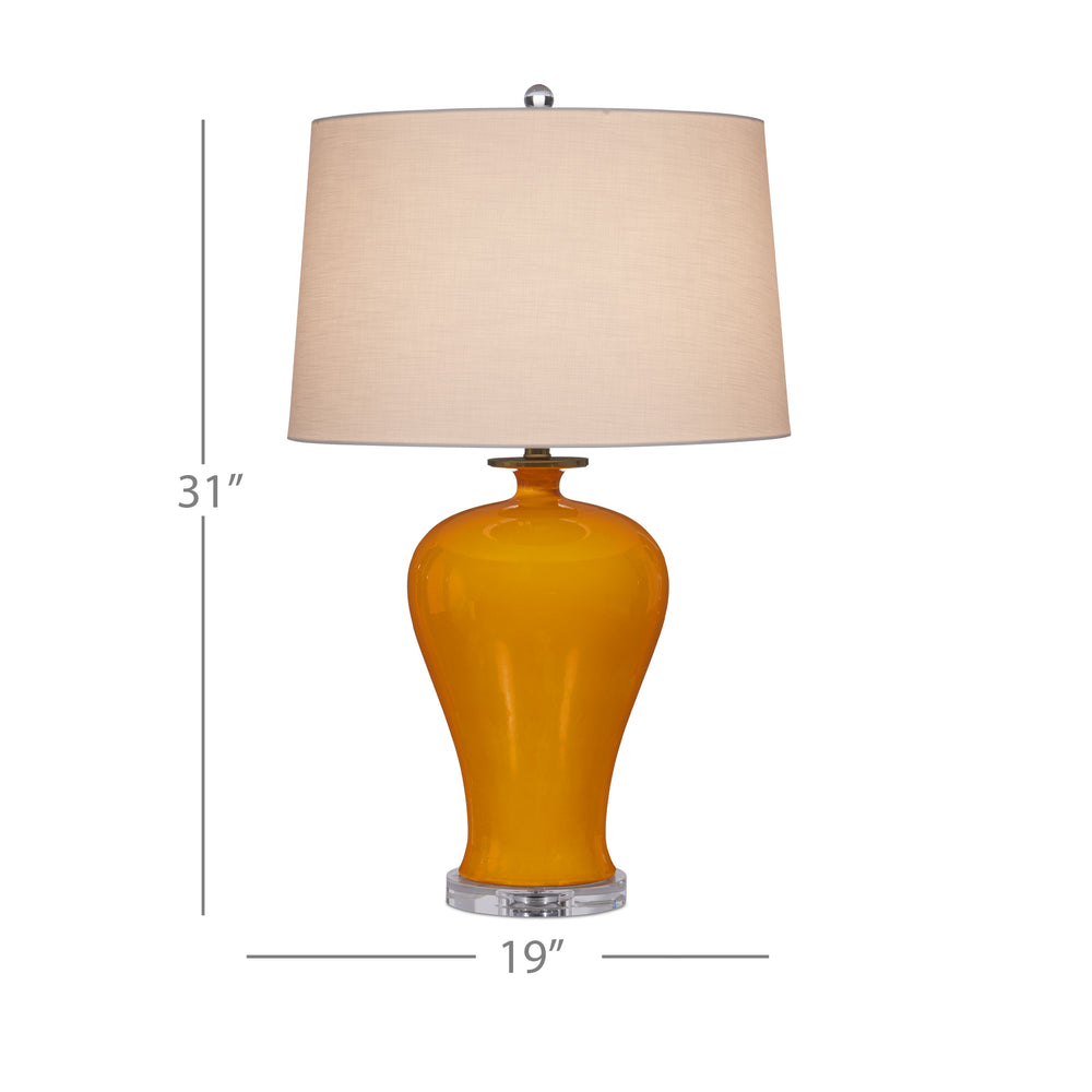 
                      
                        Imperial Yellow Table Lamp.
                      
                    