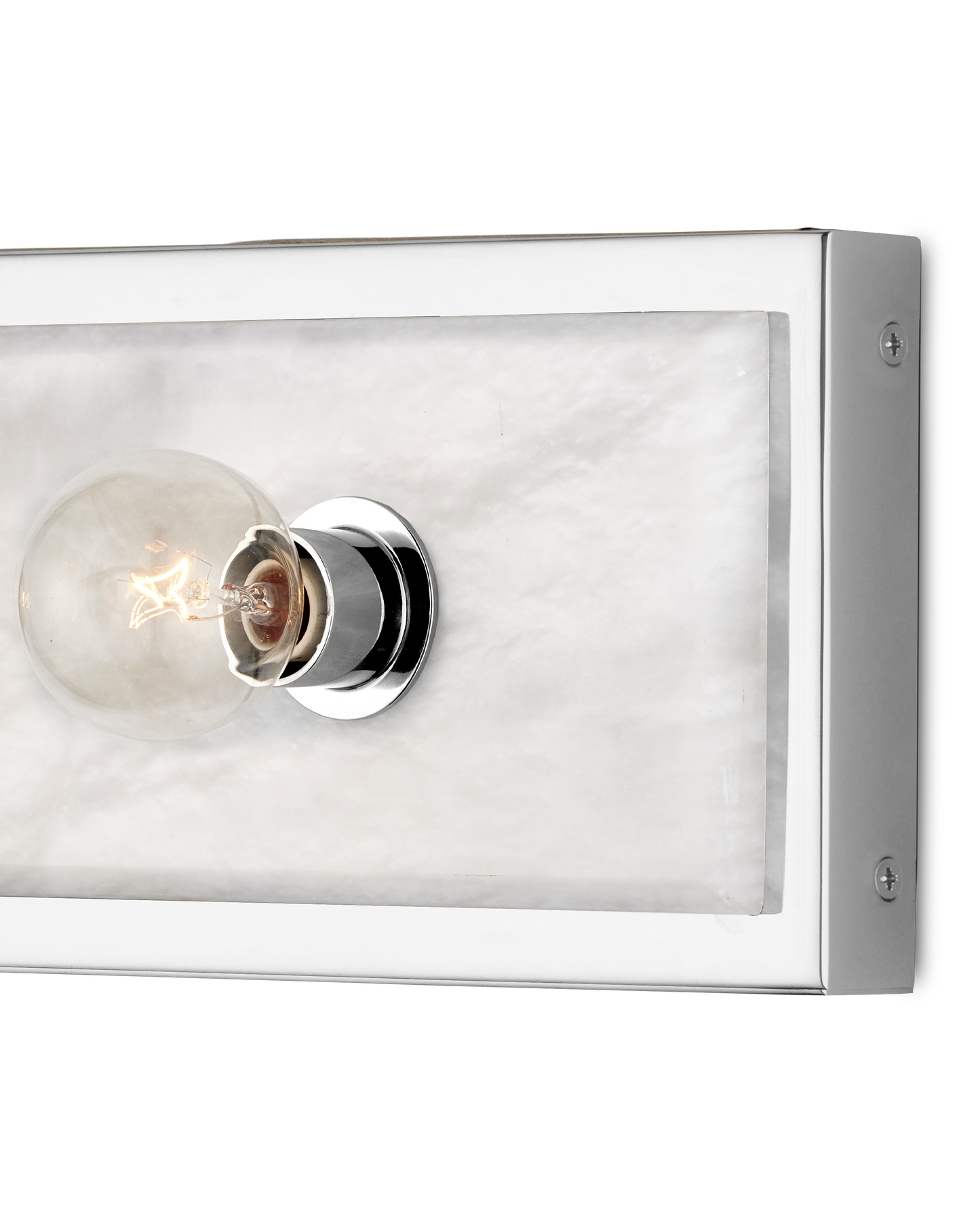 Berdine Medium Nickel Bath Wall Sconce