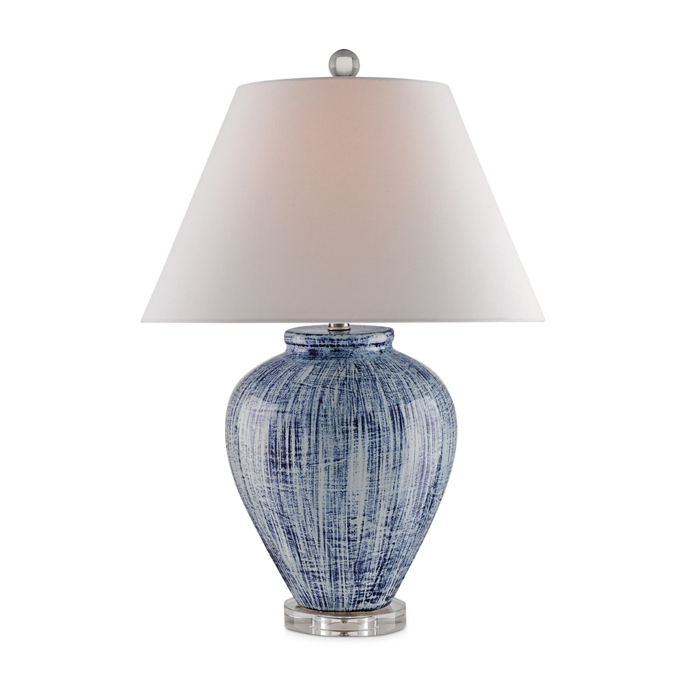Malaprop Blue Table Lamp.