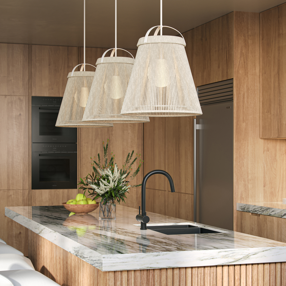 
                      
                        Parnell Medium White Pendant
                      
                    