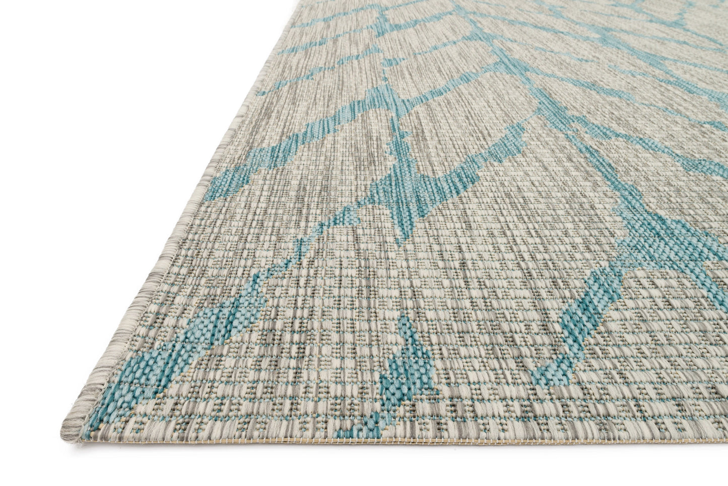 Loloi Isle Mist / Aqua 3'-11" x 5'-10" Accent Rug