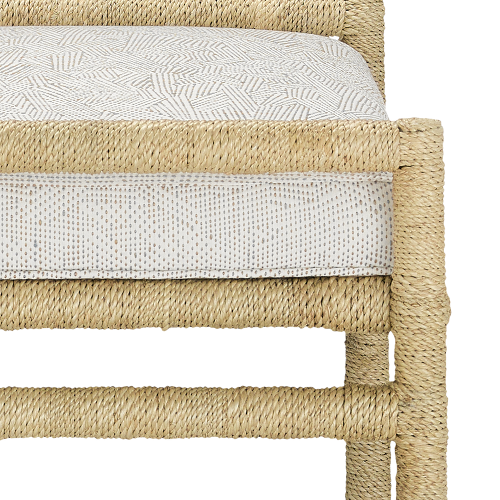 Olisa Natural Ottoman, Rowann Pearl.