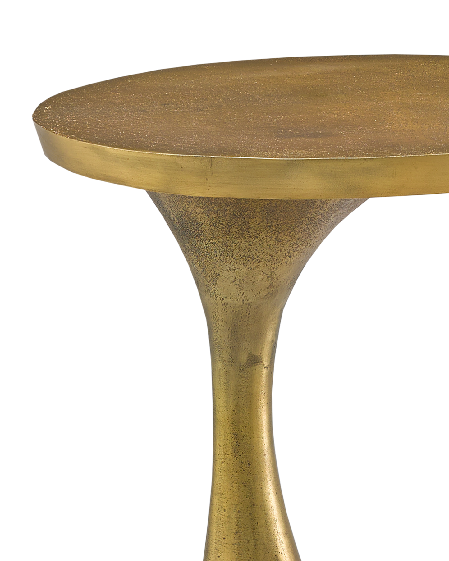 Ishaan Brass Accent Table