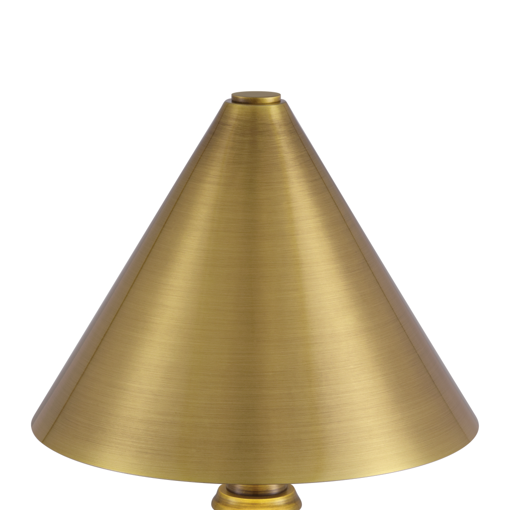 Traipse Brass Cordless Table Lamp