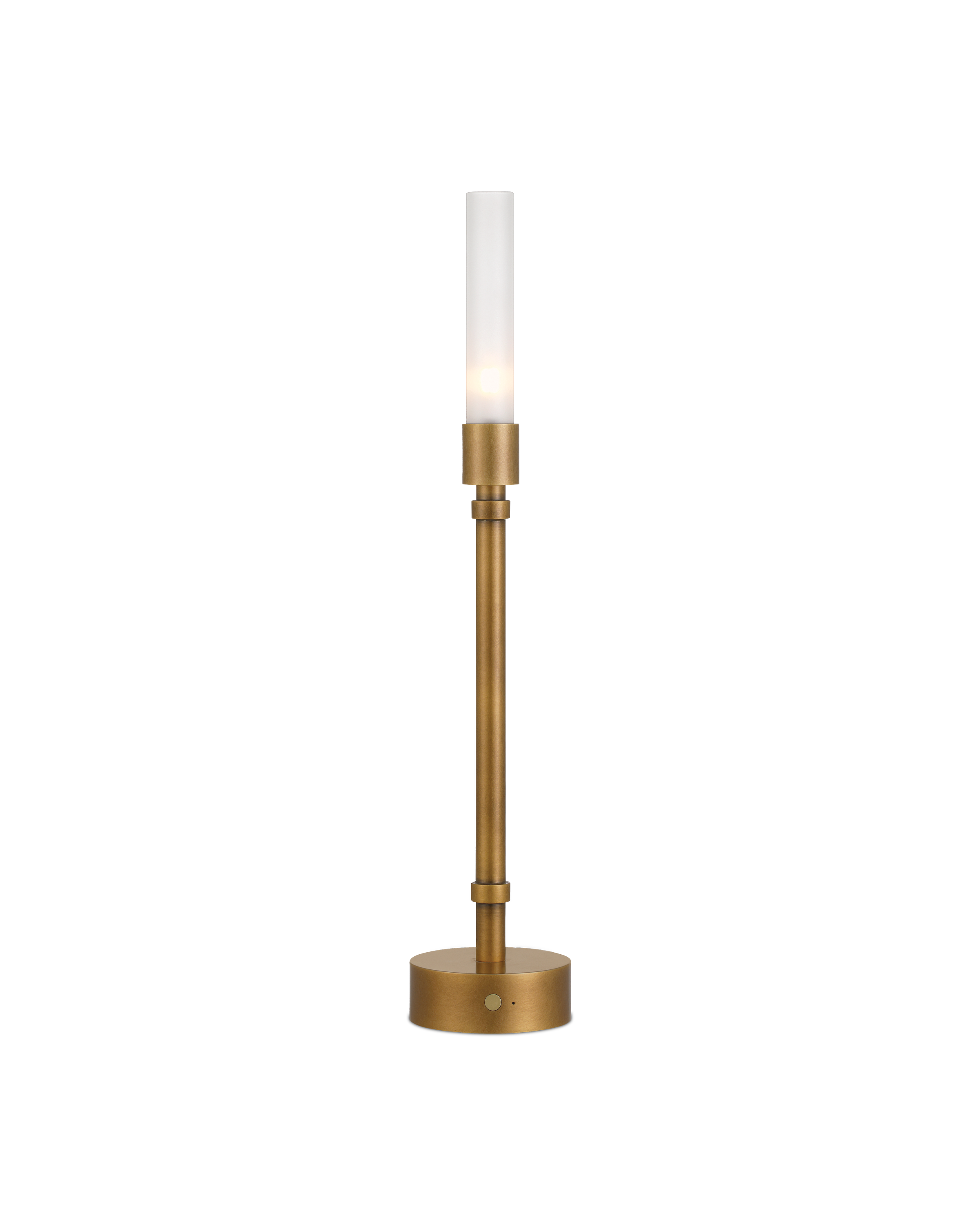 Paseo Brass Cordless Table Lamp - Thumbnail 2