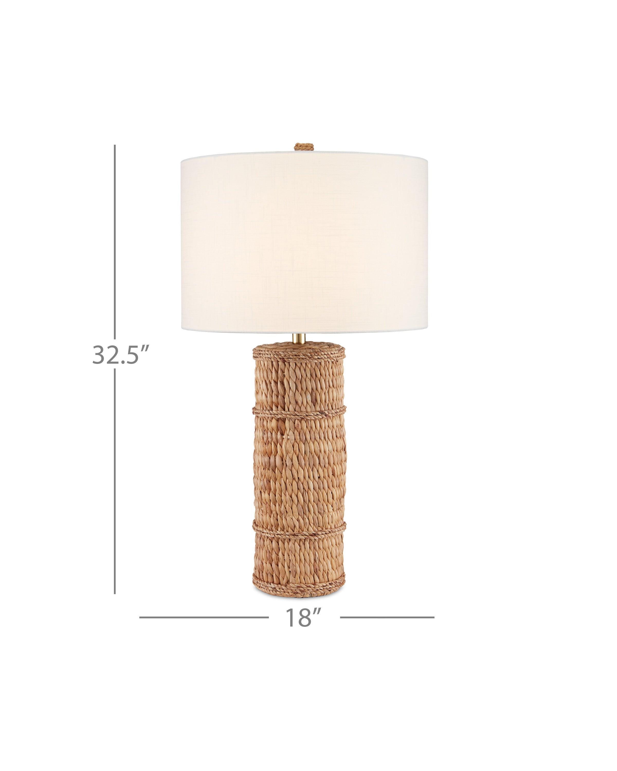 Azores Natural Table Lamp - Thumbnail 3