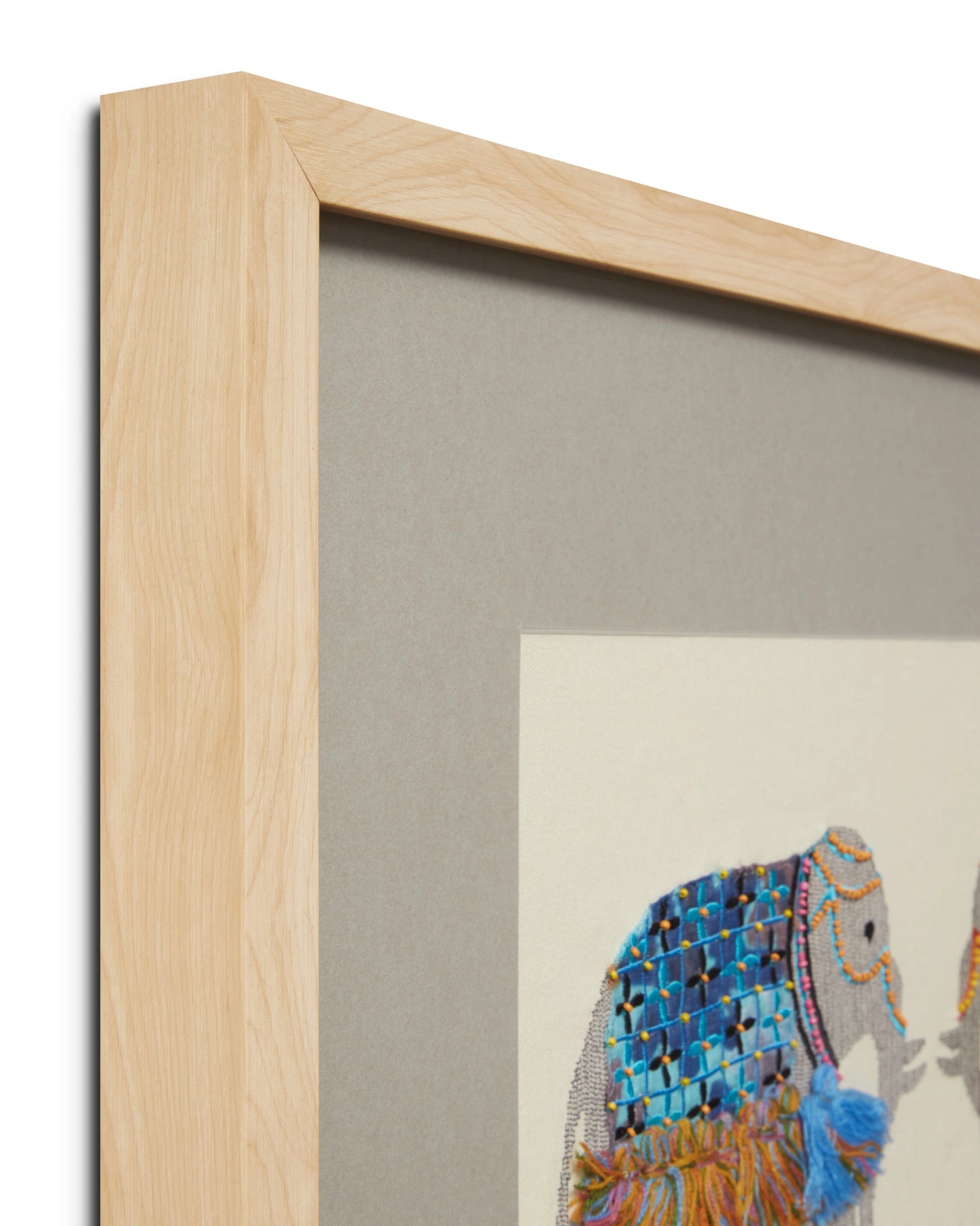 Loloi Fringe Benefits Natural / Multi 2'-5" X 1'-9" Wall Art