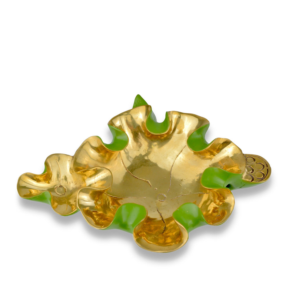 
                      
                        Wrapped Lotus Leaf Green Bowl
                      
                    