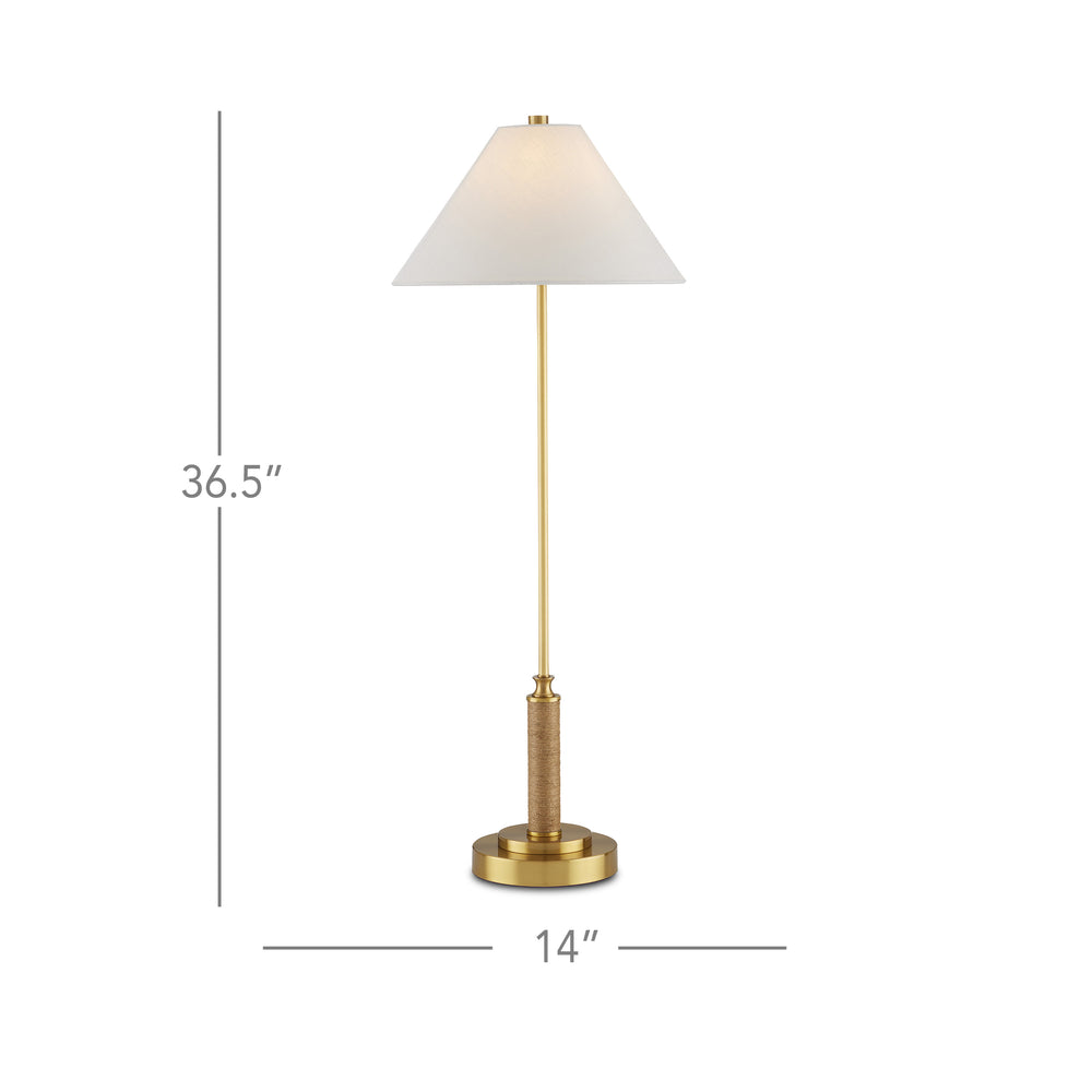 
                      
                        Ippolito Brass Console Lamp
                      
                    