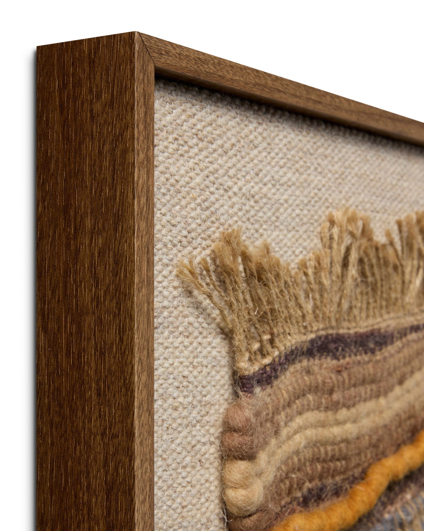 Loloi Landfall Brown / Orange 2'-7" x 3'-4" Wall Art