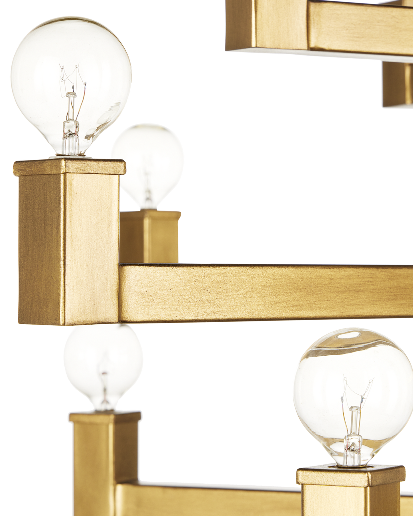 Andre Large Brass Chandelier