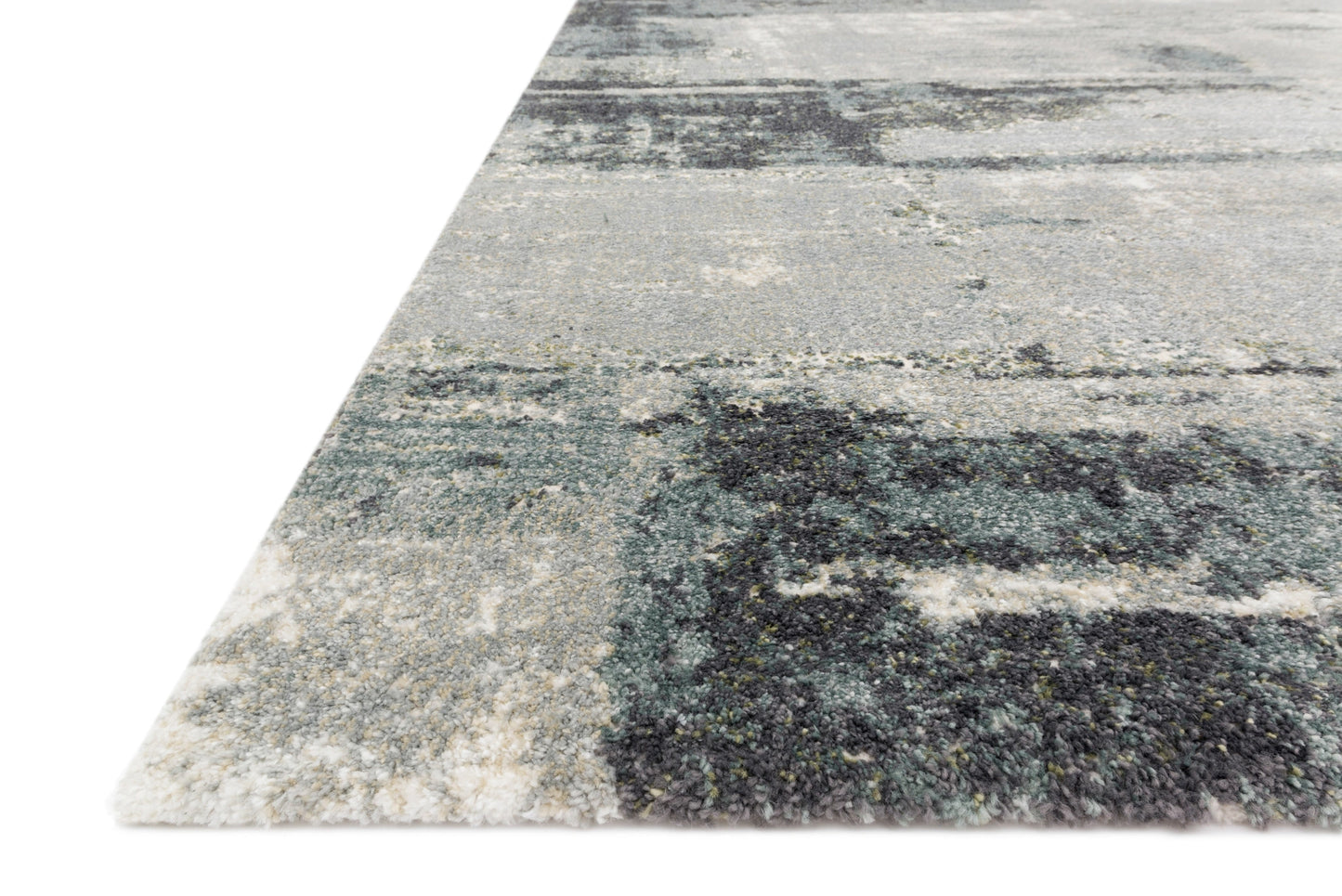 Loloi Augustus Slate Blue 3'-7" x 5'-7" Accent Rug